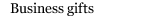Business gifts